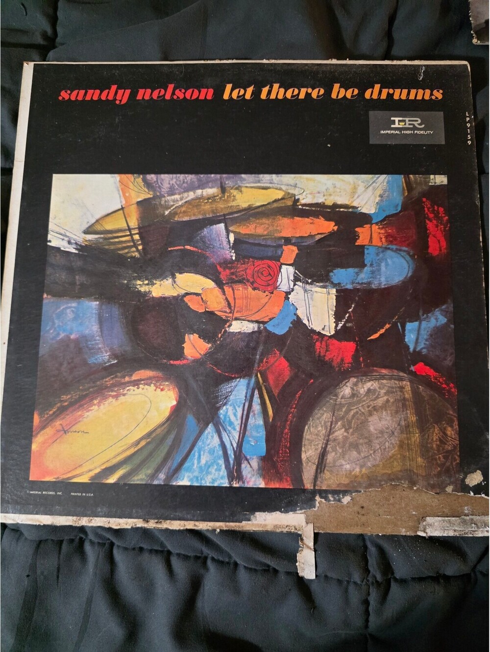 Sandy Nelson - Let There Be Drums Vinyl LP Record Album
